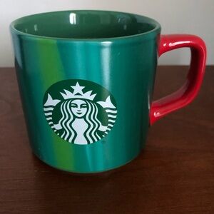 Starbucks 2022 Christmas Green and Red Mug